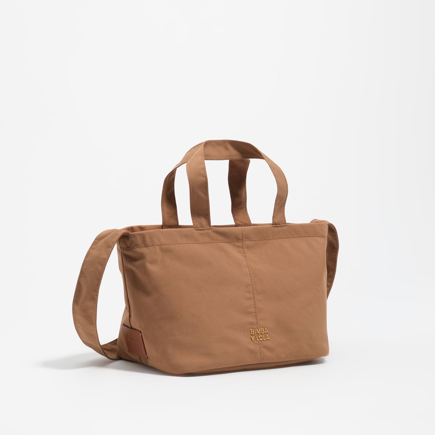 BIMBA Y LOLA Cinnamon nylon crossbody bag