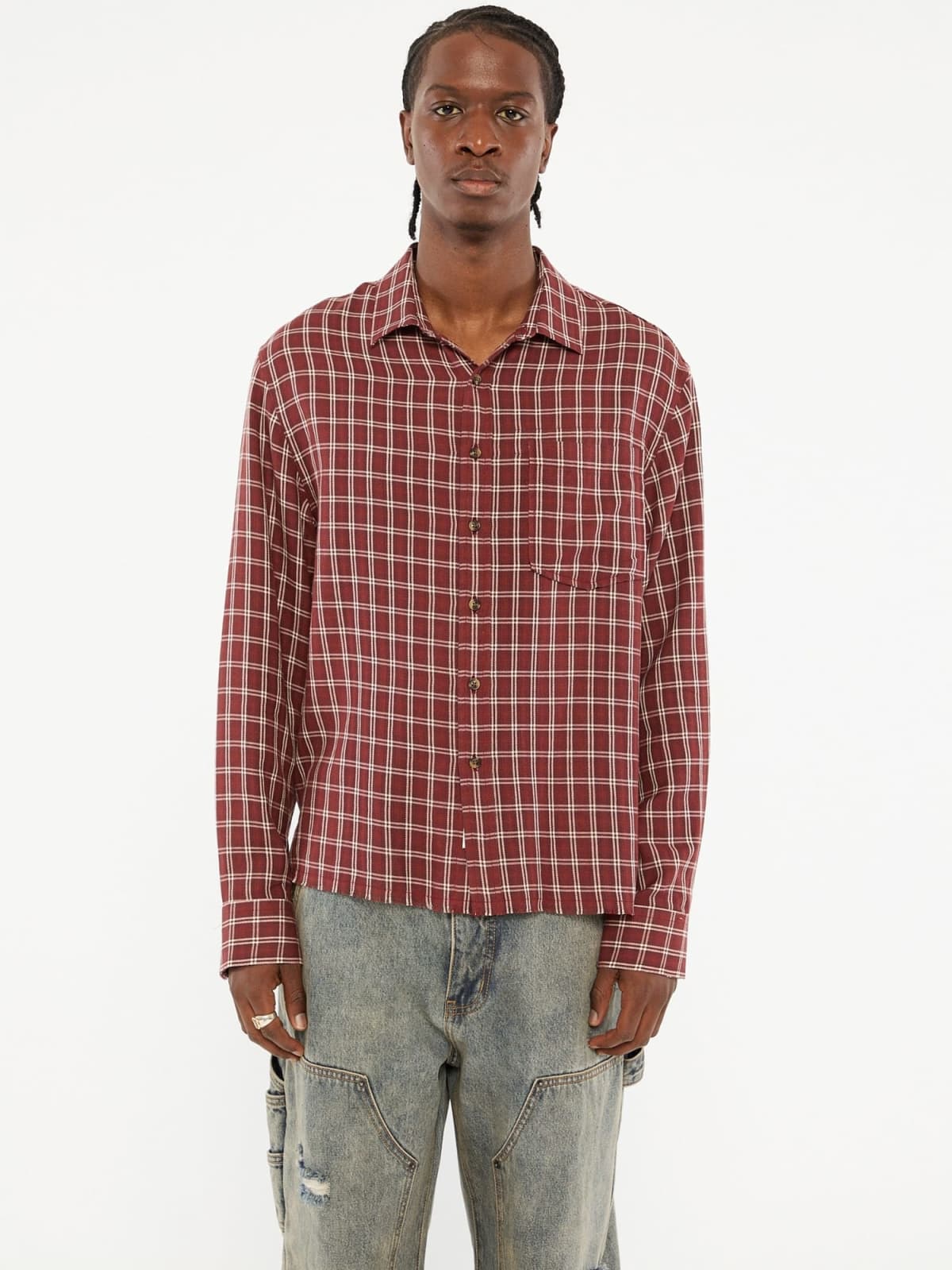 Photograph of Guess Originals Plaid Shirt