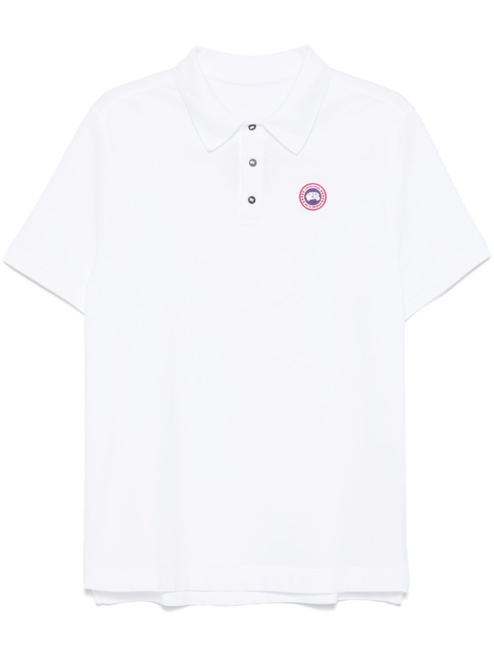 Photograph of Canada Goose Beckley Polo Shirt White