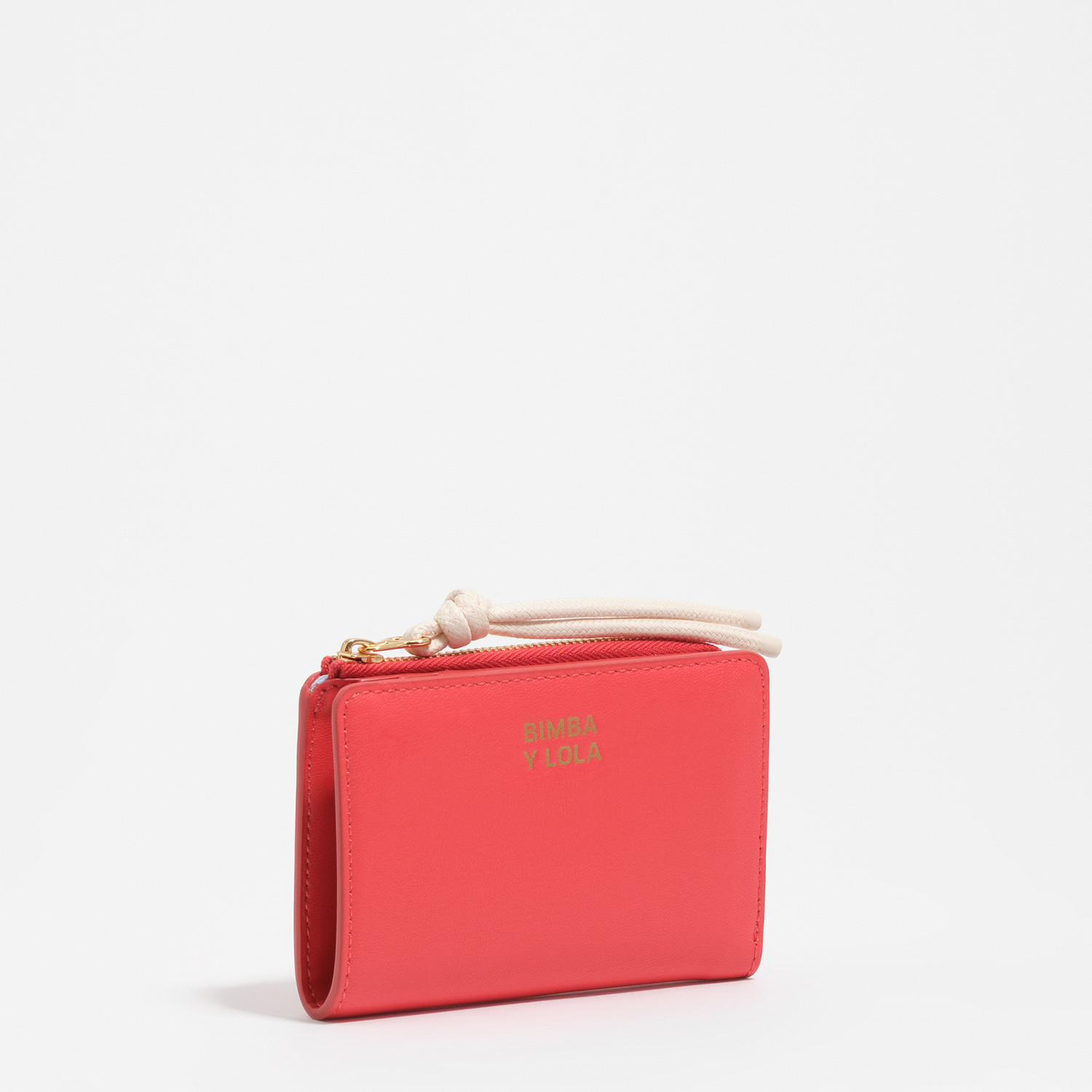 BIMBA Y LOLA Compact purse in bright red