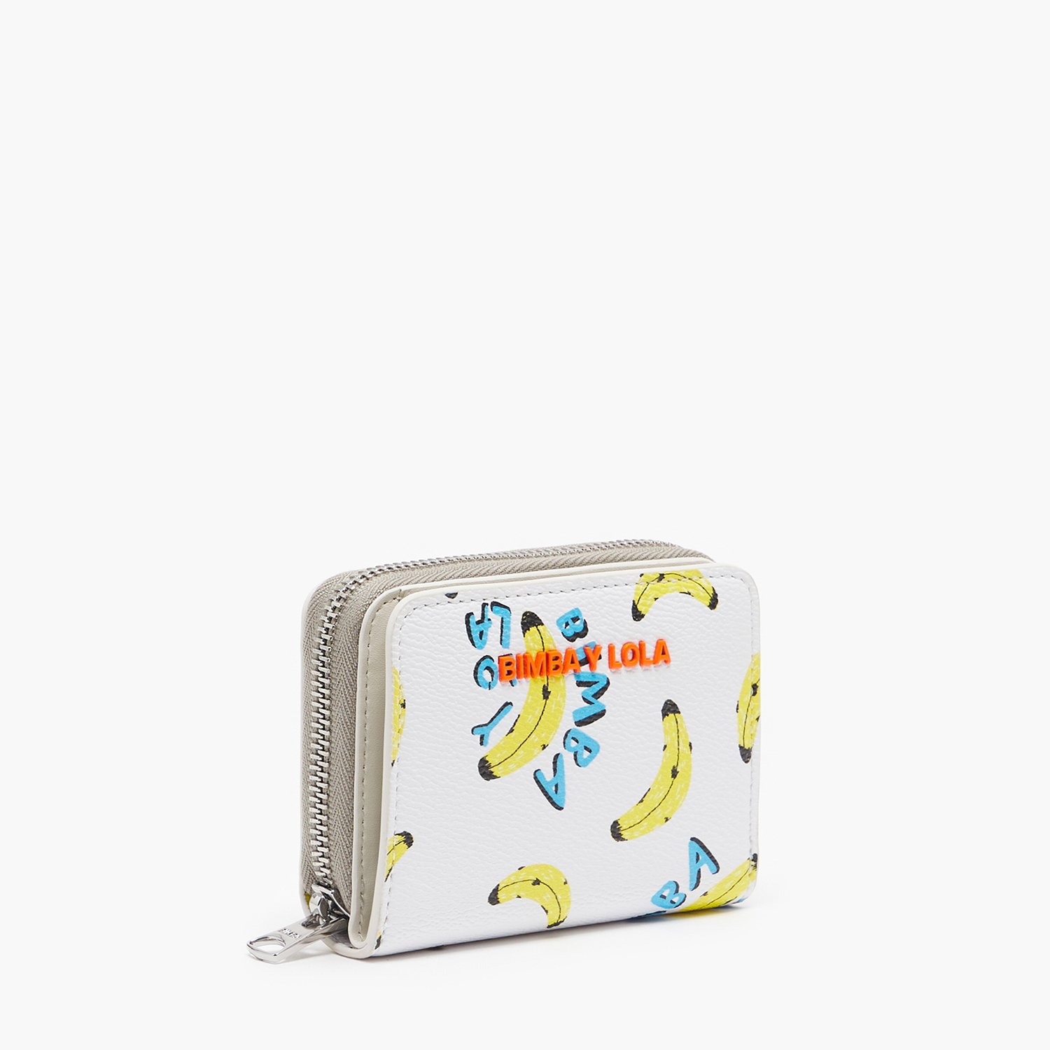 Photograph of BIMBA Y LOLA White mock bananas purse