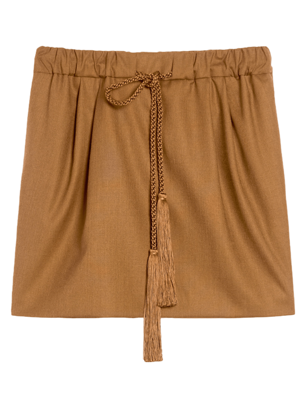 Photograph of MaxMara Tabarin Mini Skirt Tobacco