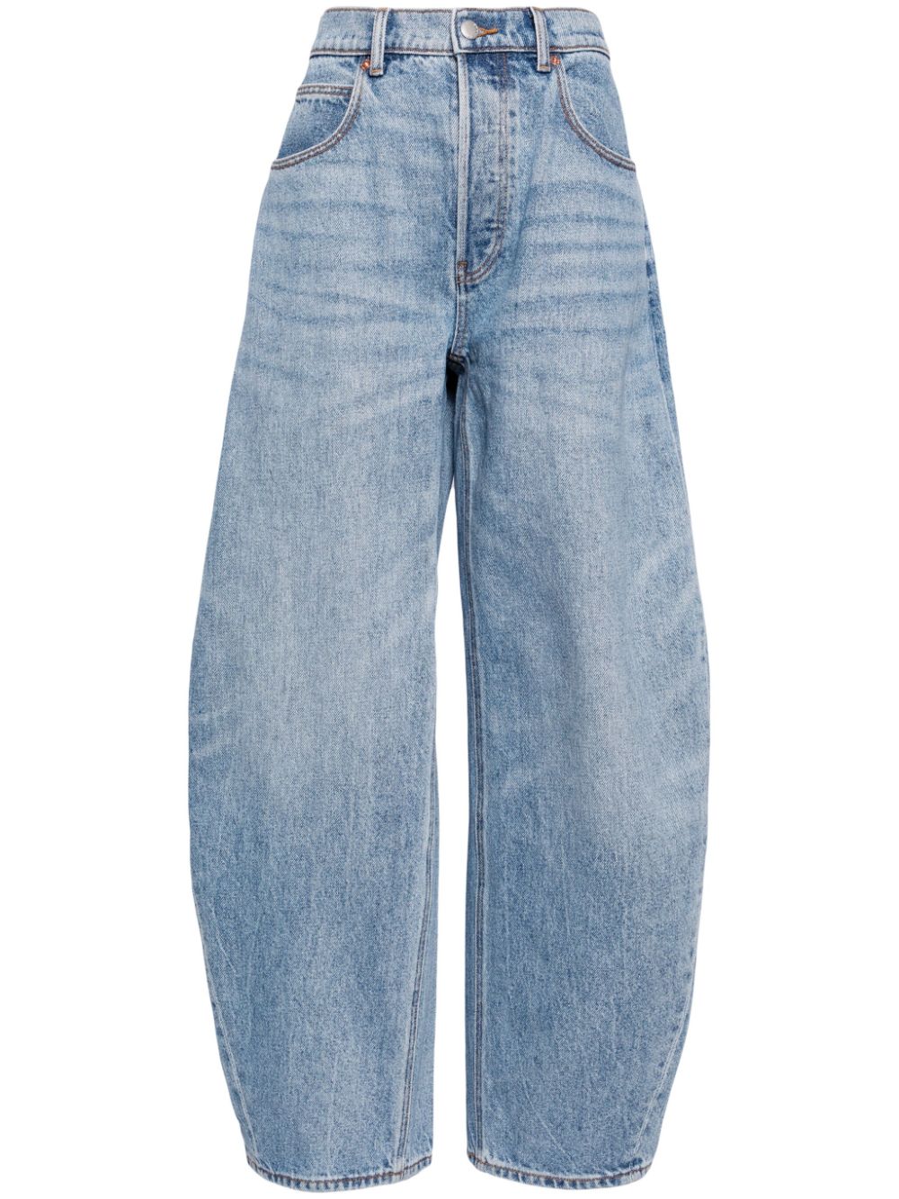 Photograph of Alexander Wang Rounded Wide Jeans CL Indigo