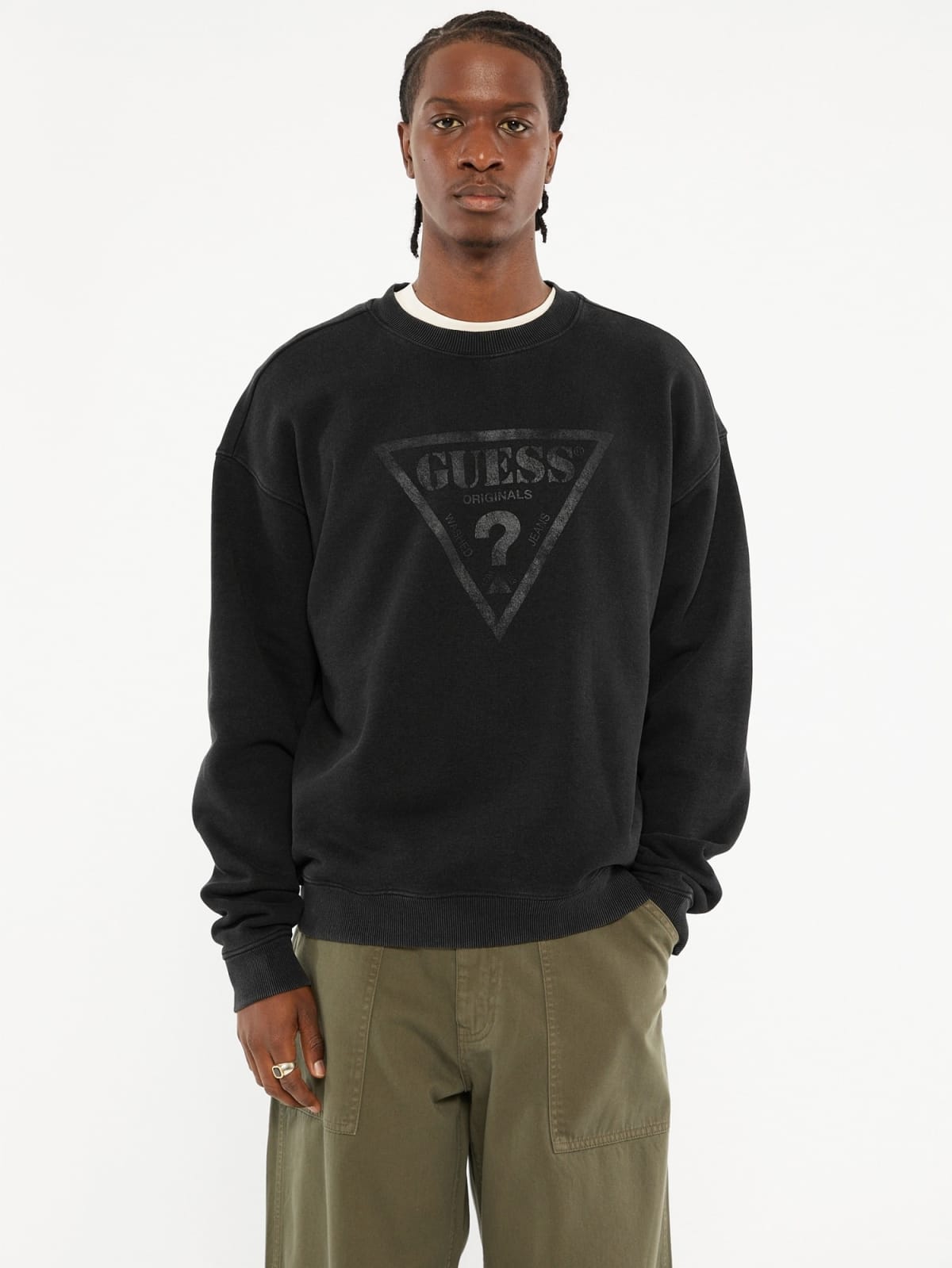 Photograph of Guess Originals Triangle Sweatshirt