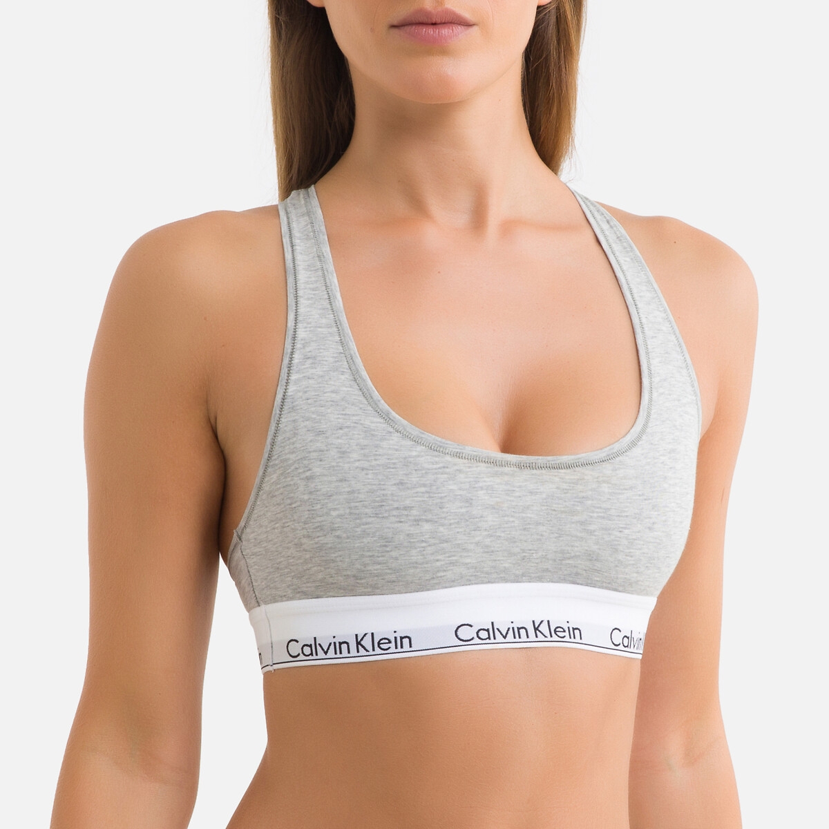 Photograph of Calvin Klein Underwear Modern Cotton Bralette in Cotton Mix