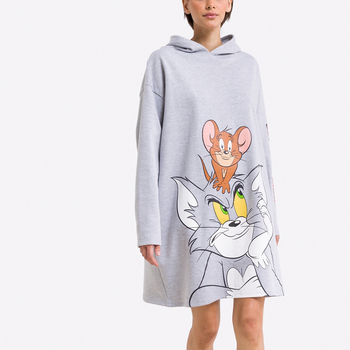 Tom jerry Ultra Soft Long Hoodie in Cotton Mix Rather Saucy