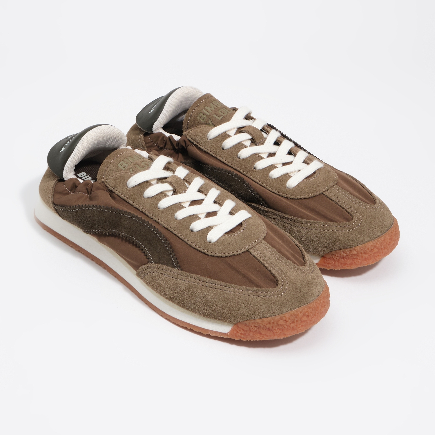 BIMBA Y LOLA Dark green suede 13 06 sneaker