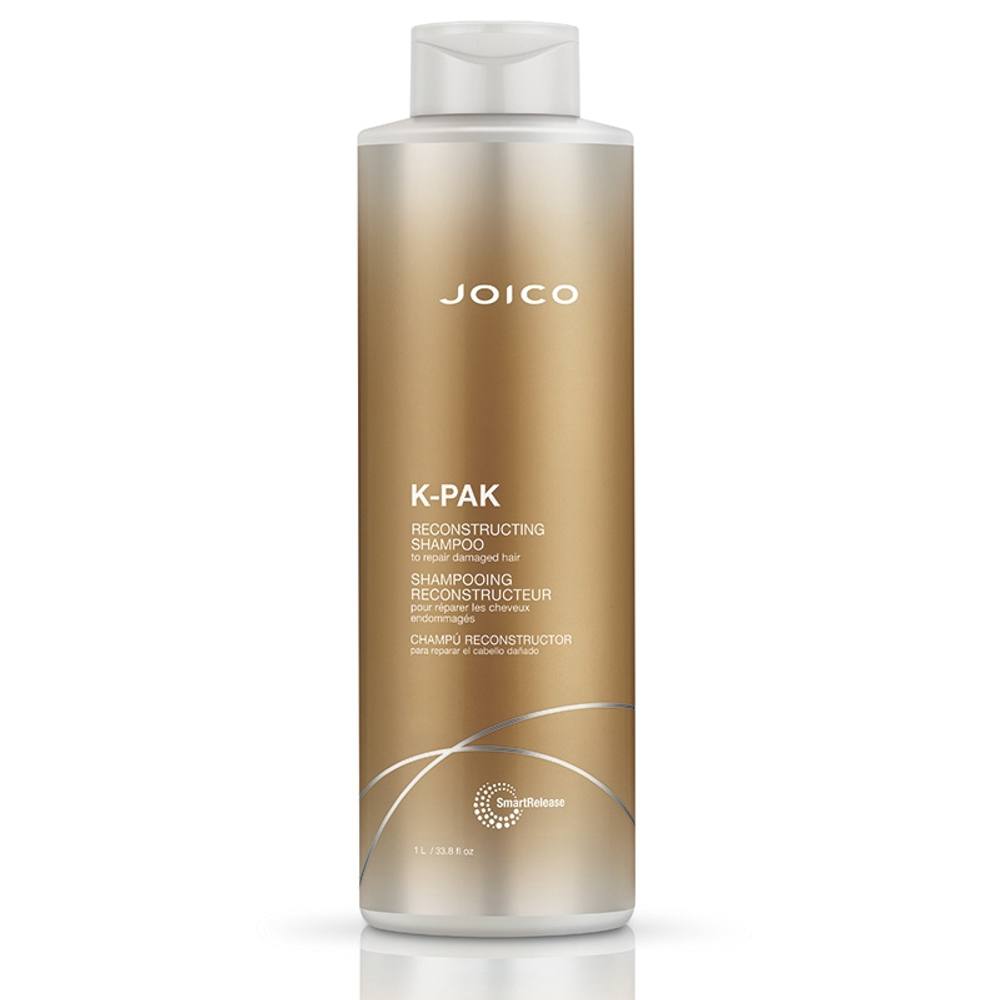 JOICO Reconstructing Shampoo to Repair Damaged Hair 1000ml in Clear