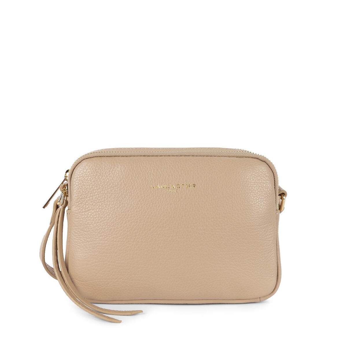 Lancaster Dune Shoulder Bag in Grained Leather Rather Saucy
