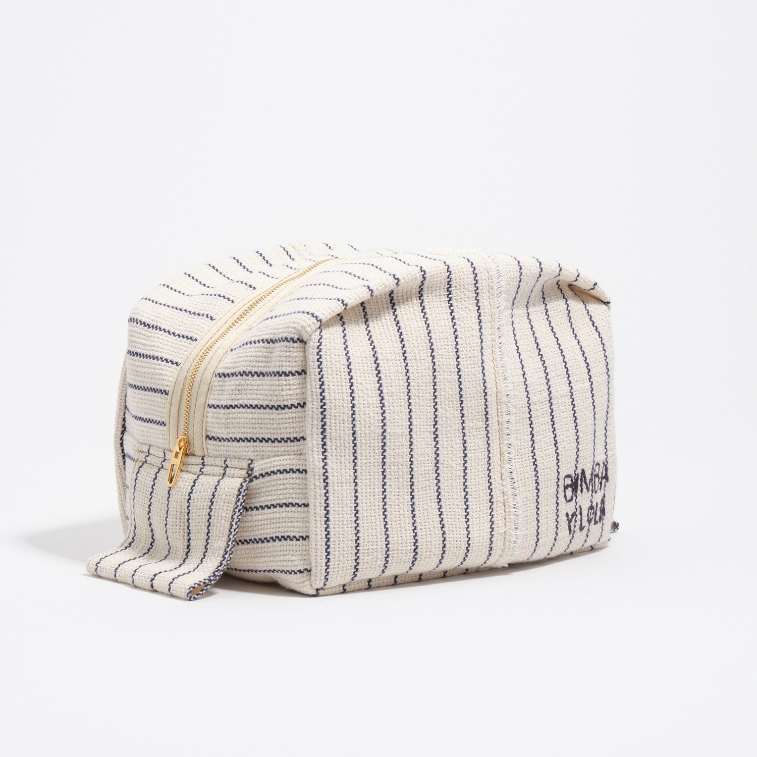 BIMBA Y LOLA Medium raw cotton make-up case