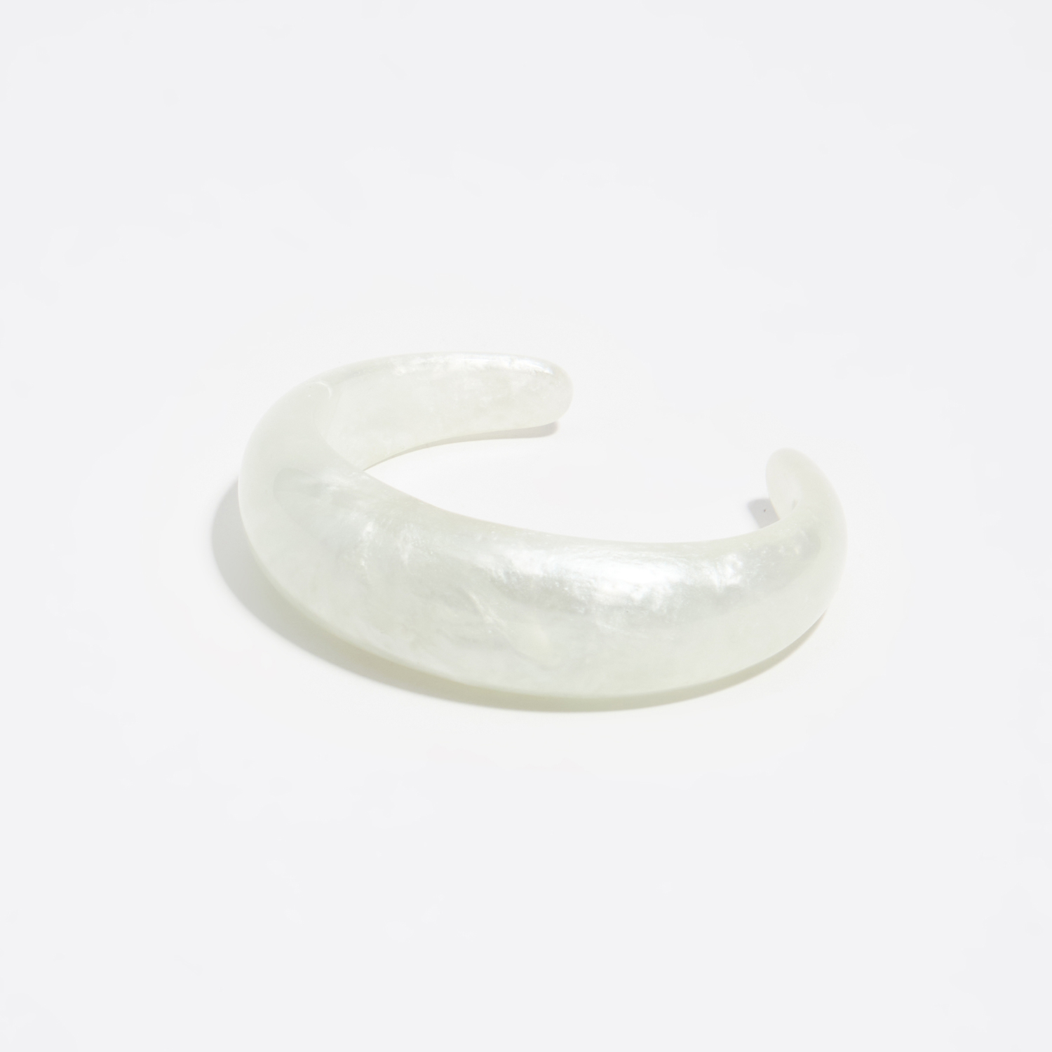 BIMBA Y LOLA Mother-of-pearl effect resin bracelet