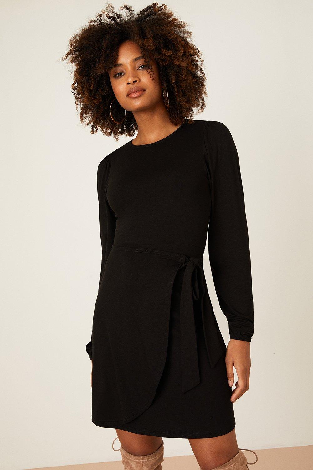Dorothy perkins black dress deals