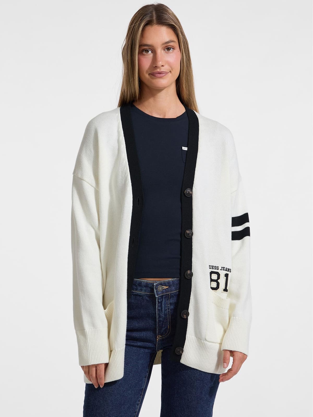 Guess 81 Patch Cardigan