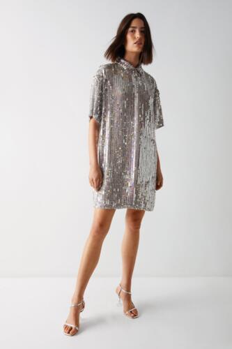 Dorothy perkins sequin top shop