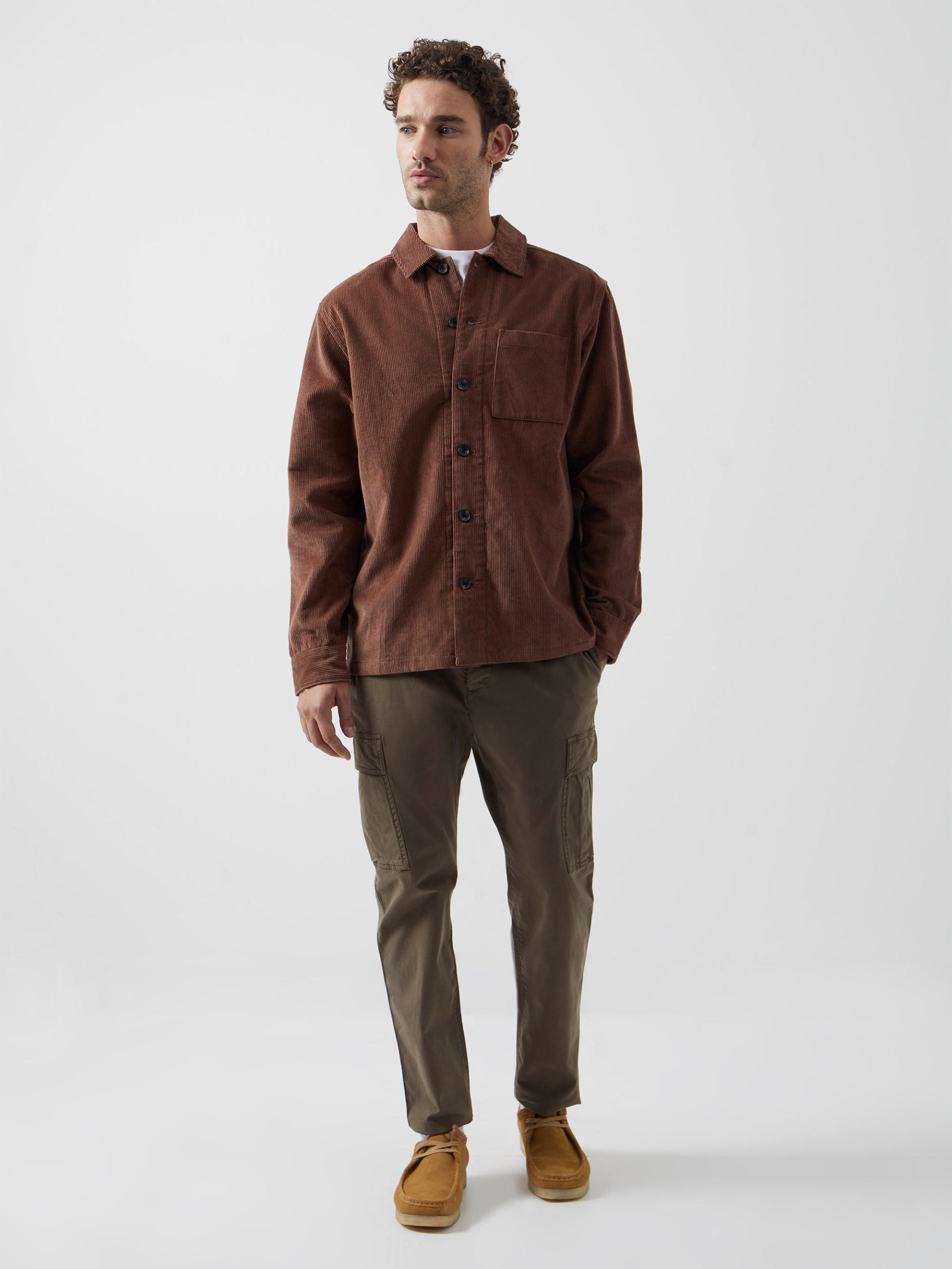 Photograph of French Connection Cord Overshirt Acorn