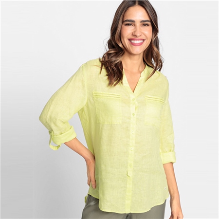 Photograph of Olsen Linen Pocket Blouse
