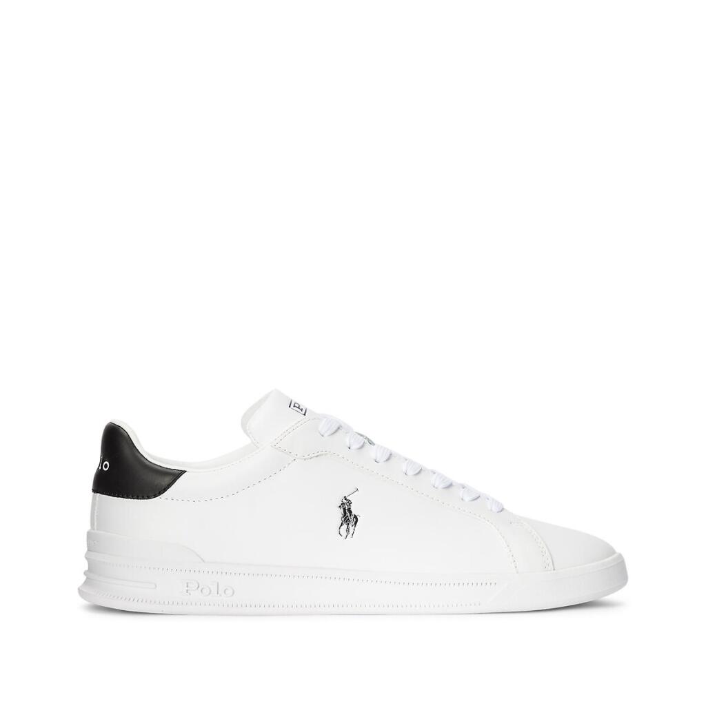 Polo Ralph Lauren Heritage Court 2 Leather Trainers Rather Saucy
