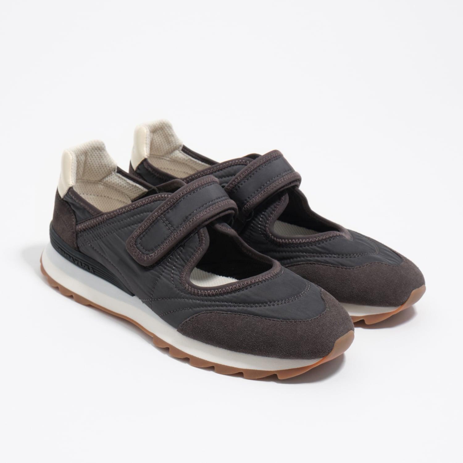 BIMBA Y LOLA Black nylon 13 08 sporty ballerina