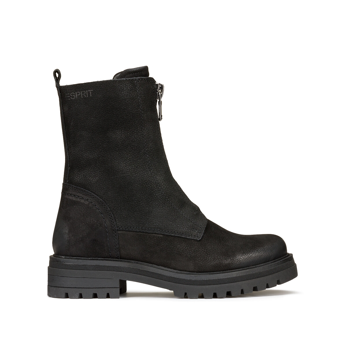 Photograph of Esprit Leather Zipped Ankle Boots