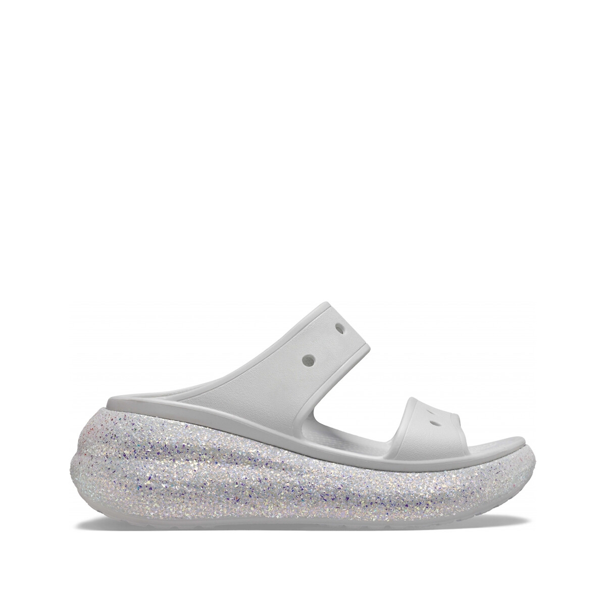 Photograph of Crocs Brooklyn Buckle Wedge Mules
