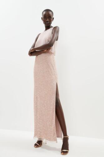 Coast Cami Overlay All Over Sequin Skirt Maxi Dress Rather Saucy