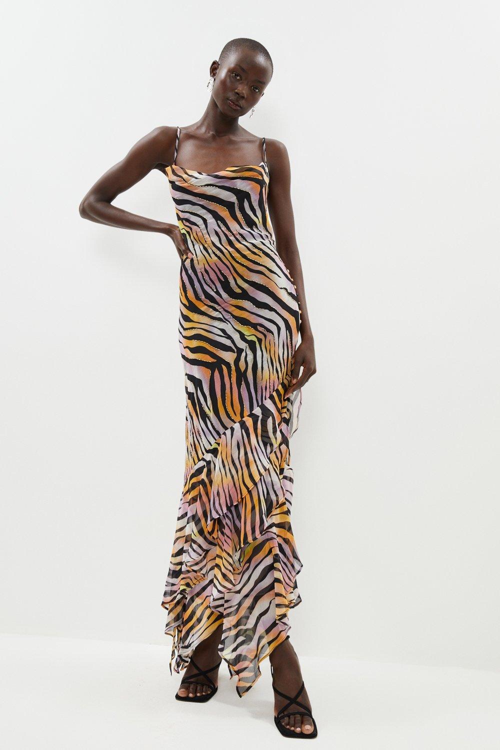Coast ruffle dress online