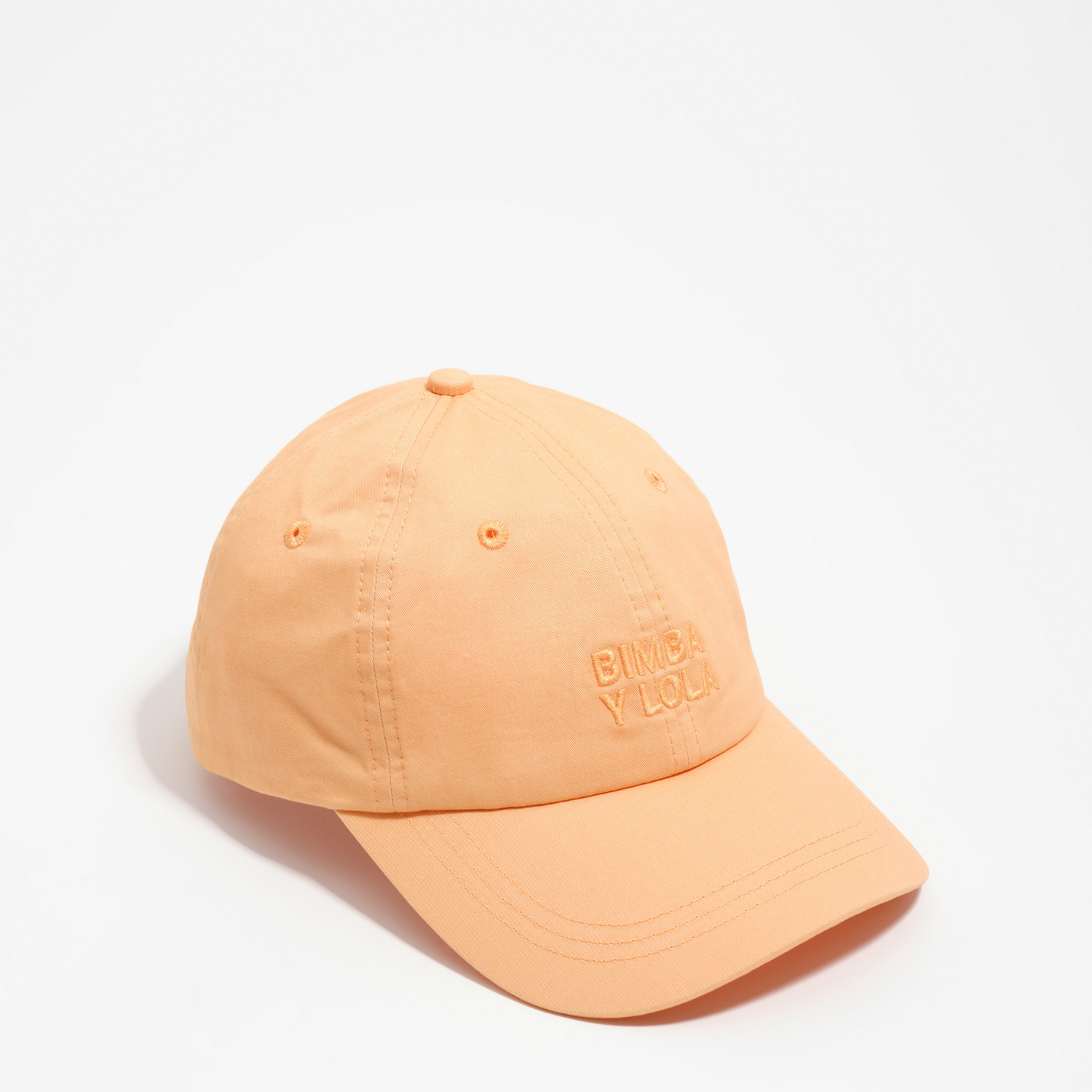BIMBA Y LOLA Faded orange cotton cap