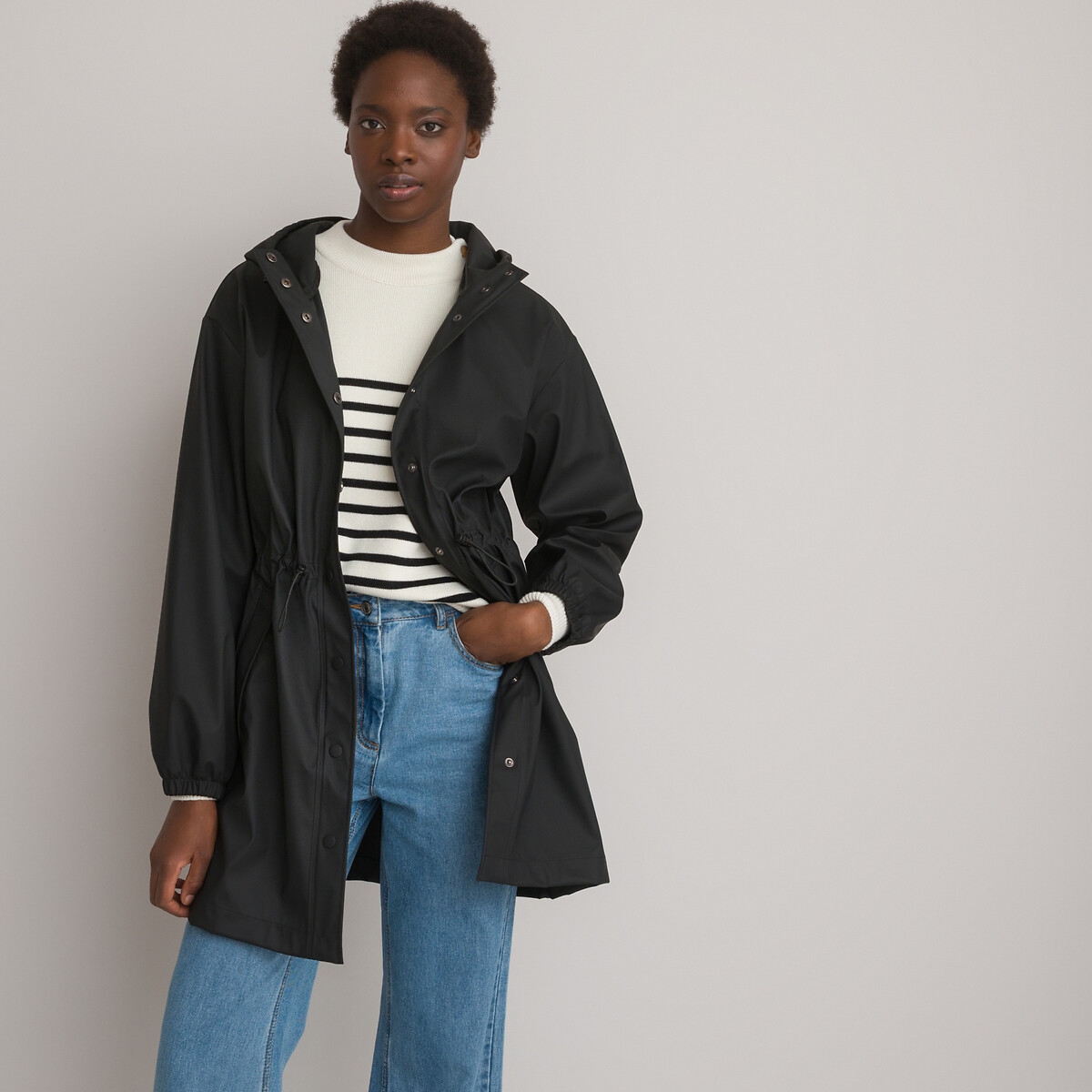 Photograph of La Redoute Collections Hooded Raincoat