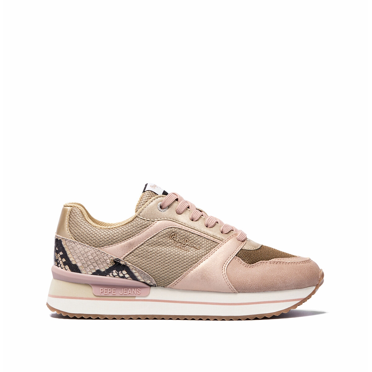 Pepe Jeans Rusper Stars Sneaker Unisex – Adulto, Colore Nero, Taglia 38 Donna