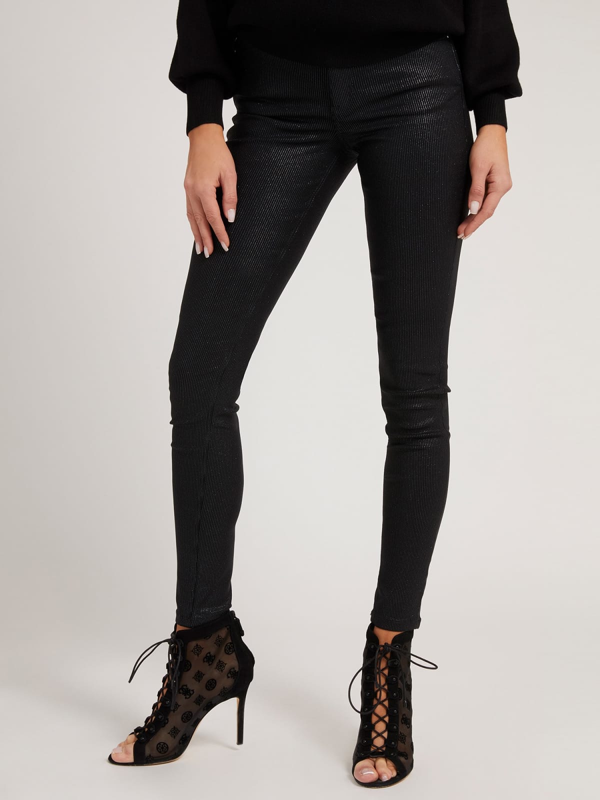 Photograph of Guess Striped Skinny Fit Pant