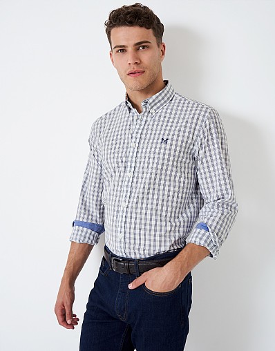 Photograph of Crew Clothing Long Sleeve Newbury Shirt