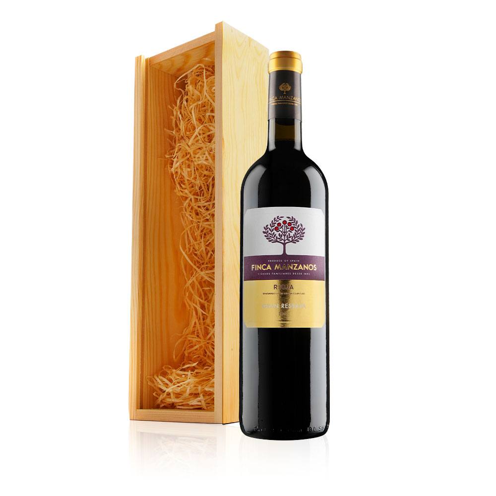 Virgin Wines Rioja Gran Reserva 2013 (75cl) in Wooden Gift Box in White