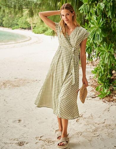 Crew Clothing Gemma Wrap Dress Rather Saucy