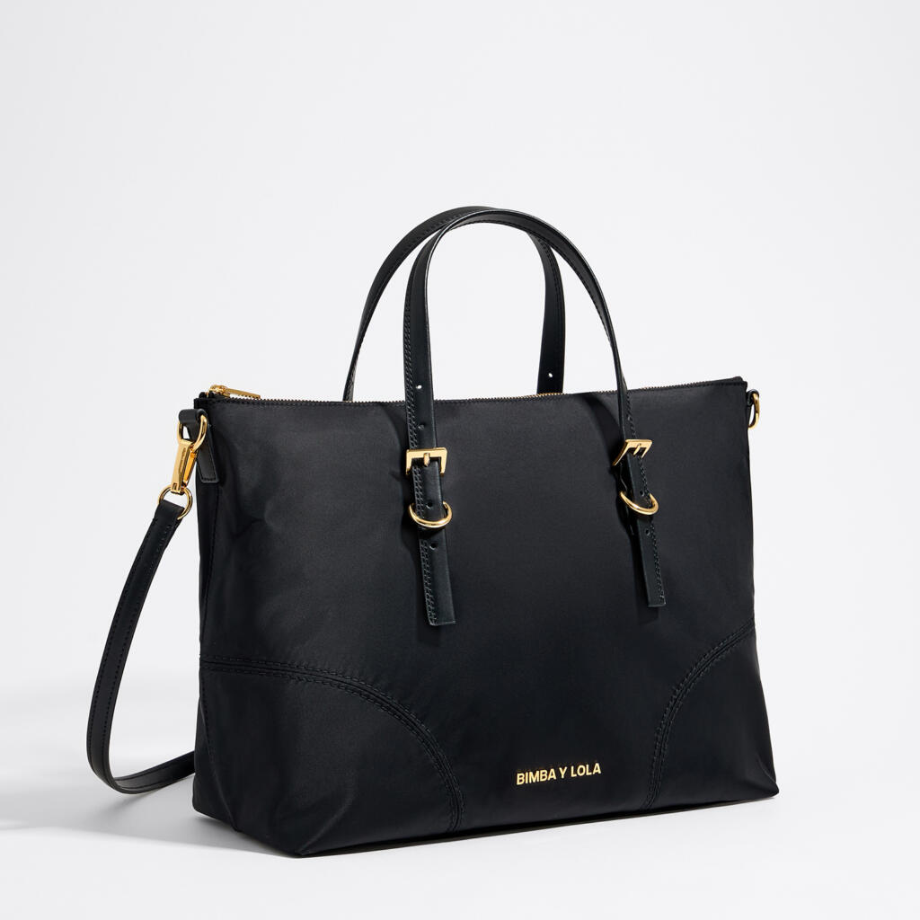 BIMBA Y LOLA L black crossbody tote bag Rather Saucy