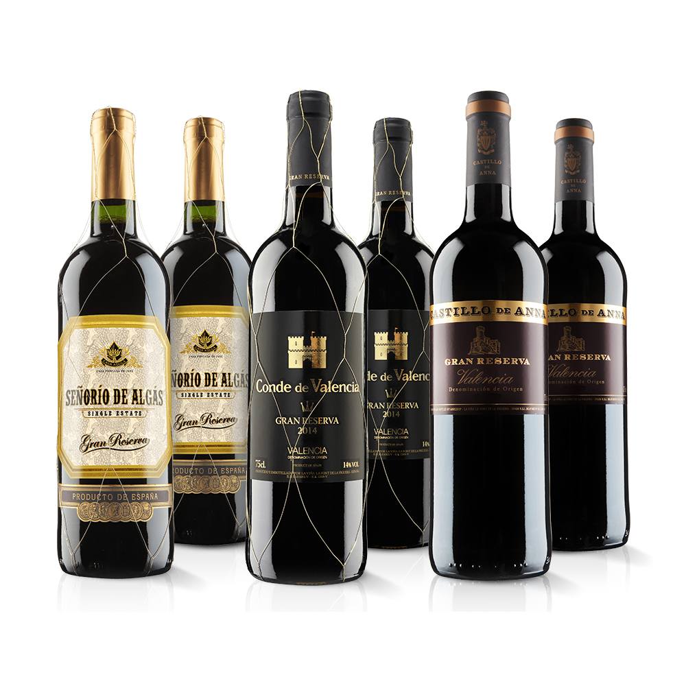 Virgin Wines Award Winning Spanish Reds Case 6 Bottles (75cl) in White