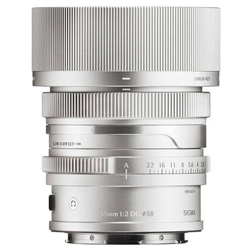 Sigma 35mm F2 DG Contemporary Lens in Silver