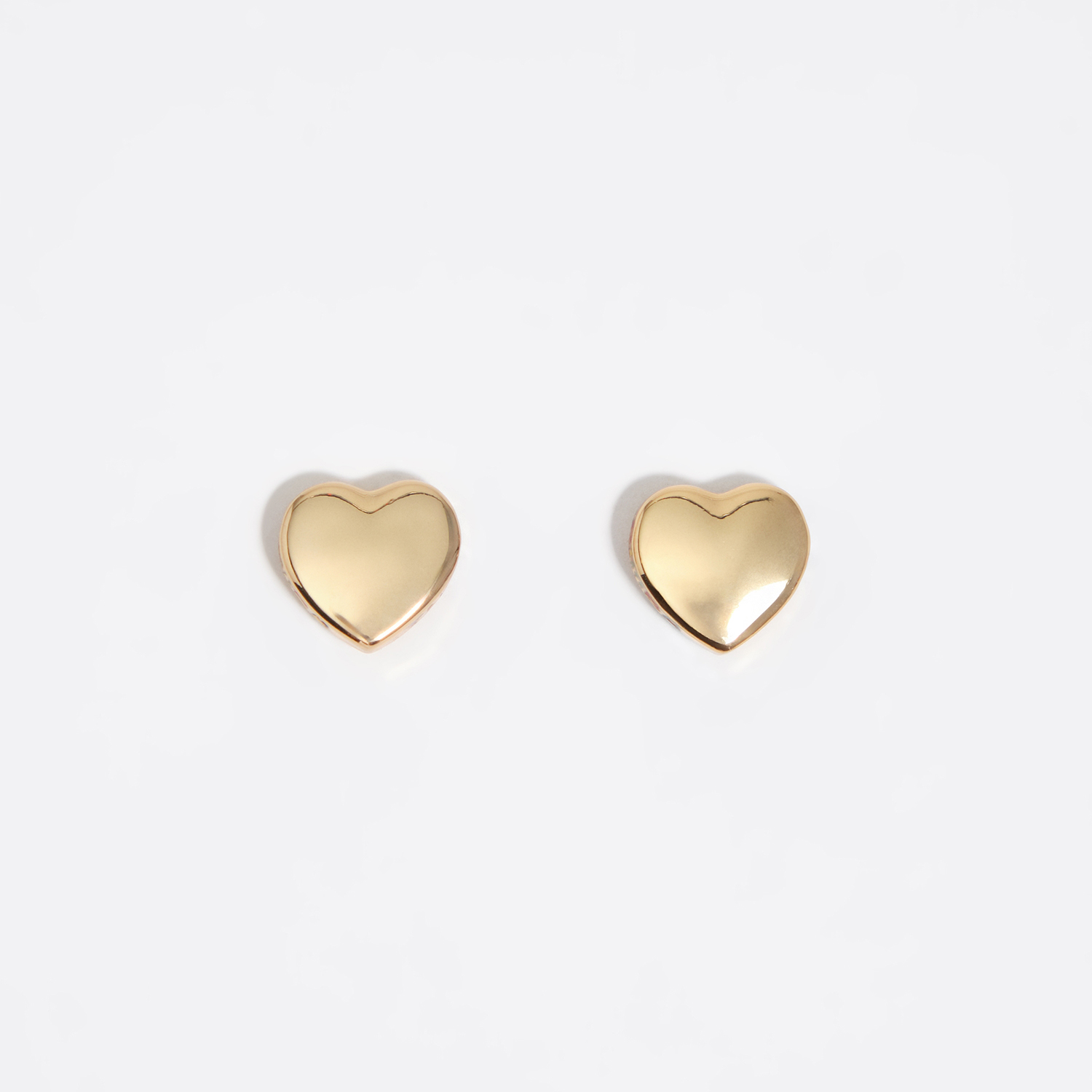 BIMBA Y LOLA Multicolor heart logo earrings