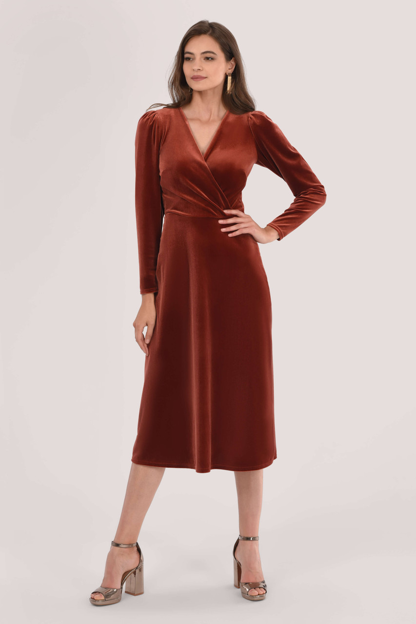 Velvet a line dress hotsell