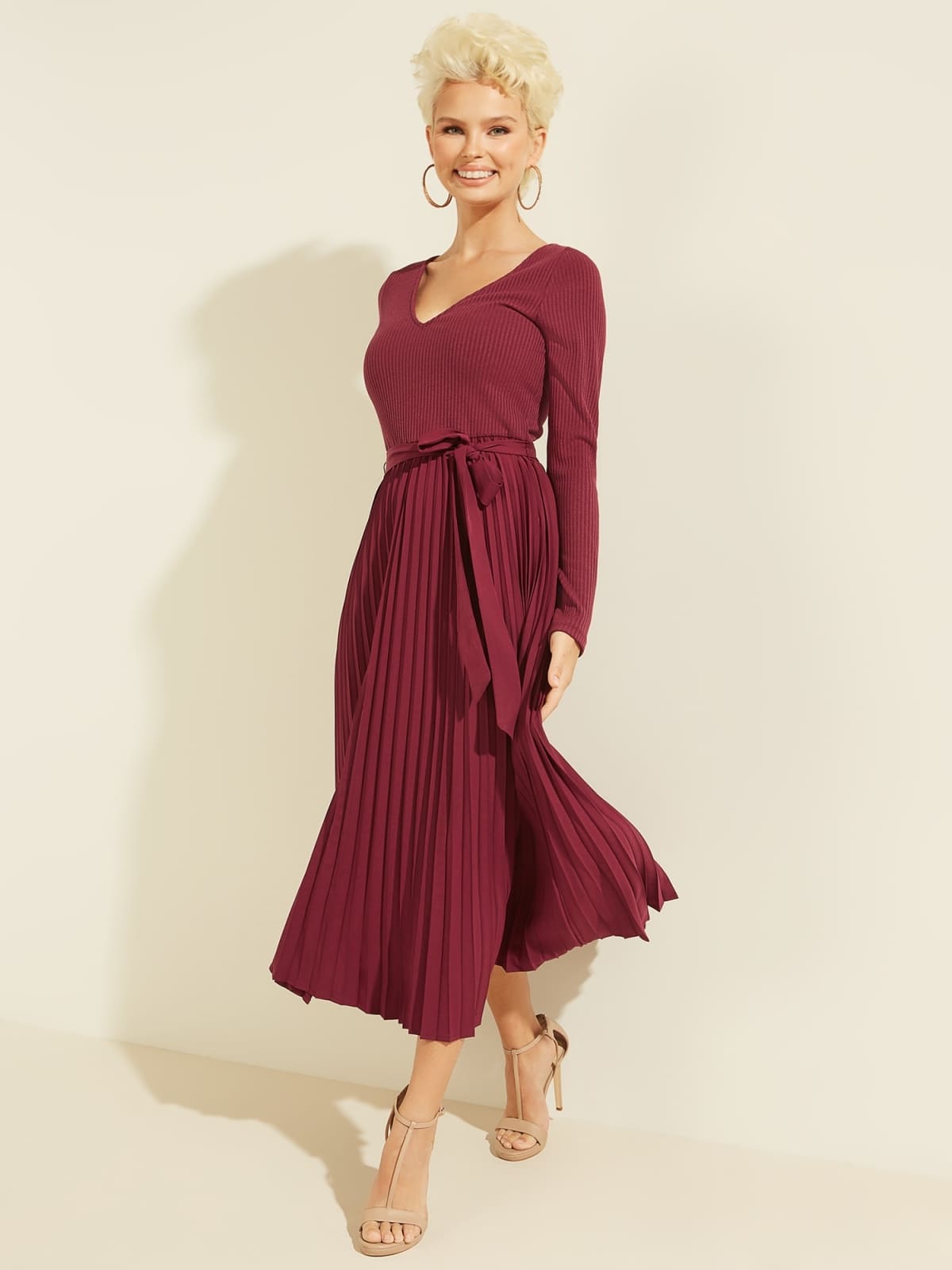 Photograph of Guess Pleated Long Dress