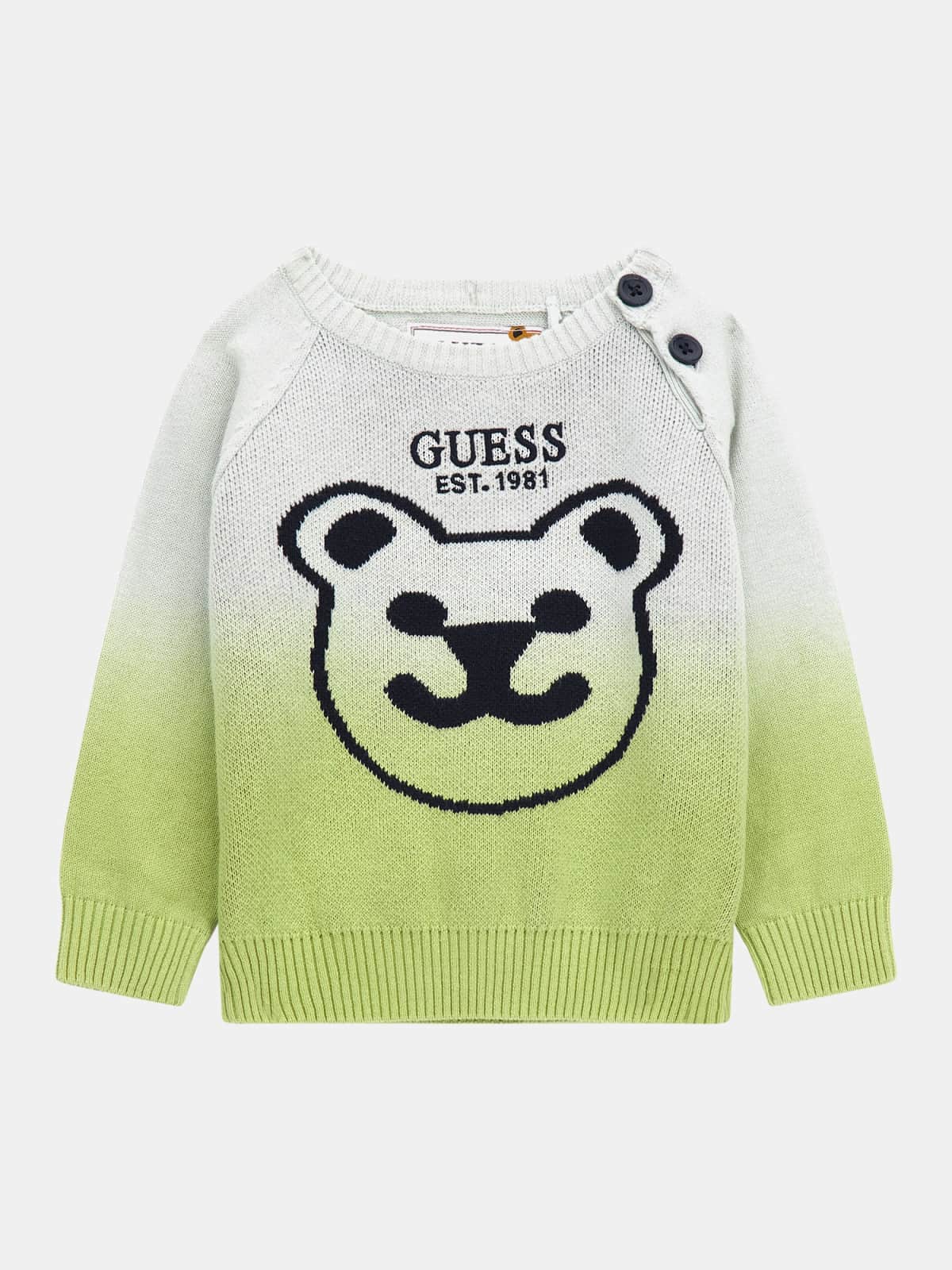 Guess Front Bear Print Sweater