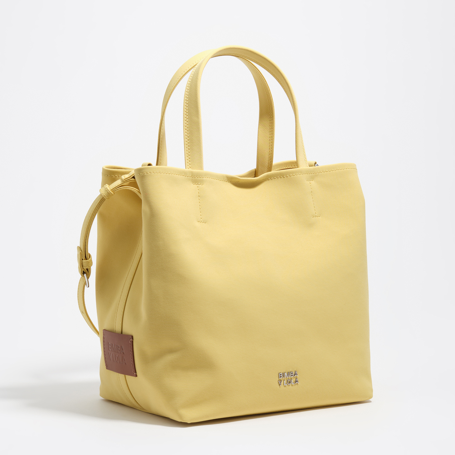 BIMBA Y LOLA Large banana fabric Chihuahua bag