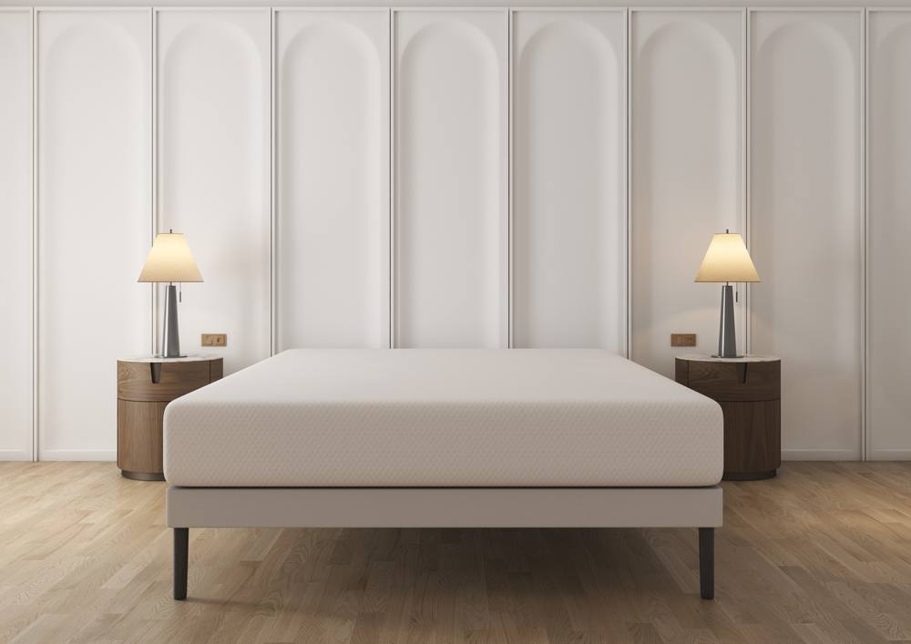BSSPOKE 6" Orthopaedic Memory foam with Reflex Foam Mattress in White | Size: King