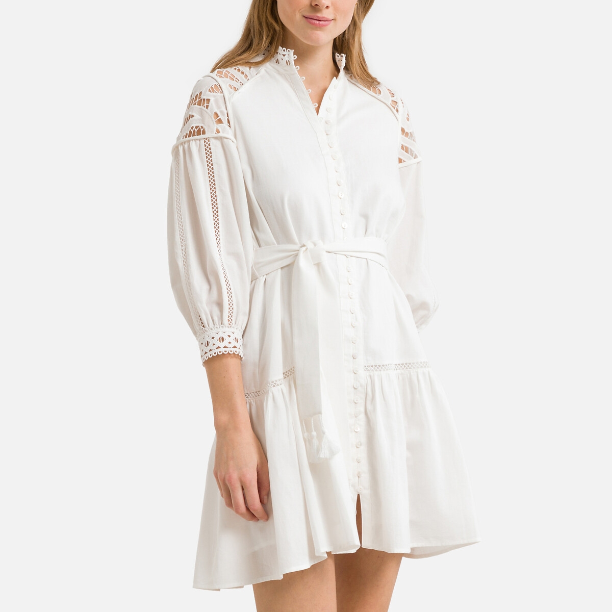 Suncoo Chama Cotton Mini Dress | Rather Saucy