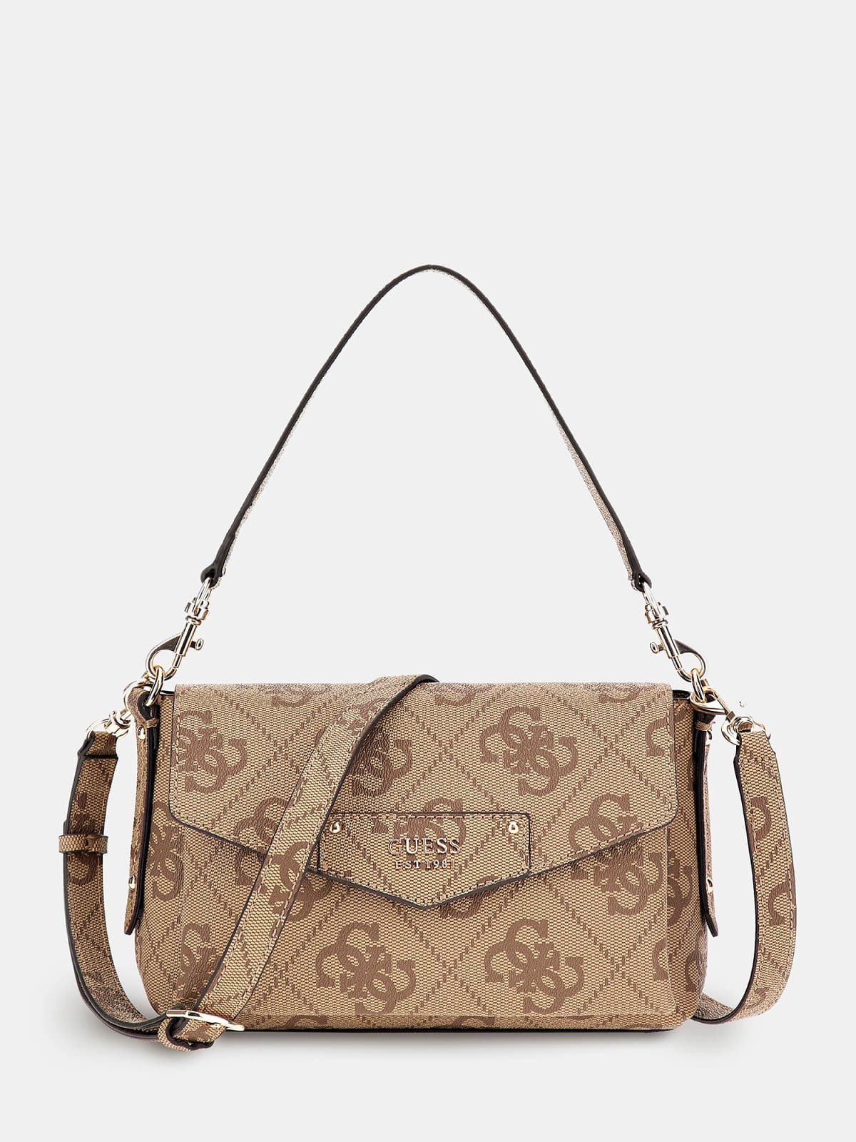 Photograph of Guess Eco Brenton 4G Logo Crossbody Bag