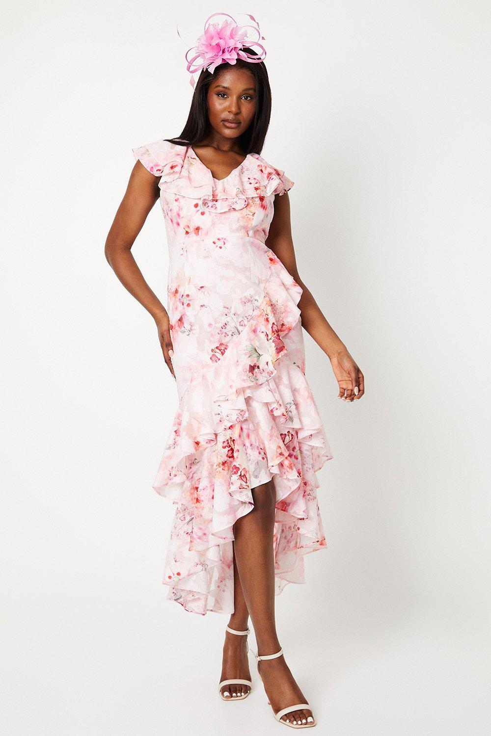 Dorothy perkins ruffle dress outlet