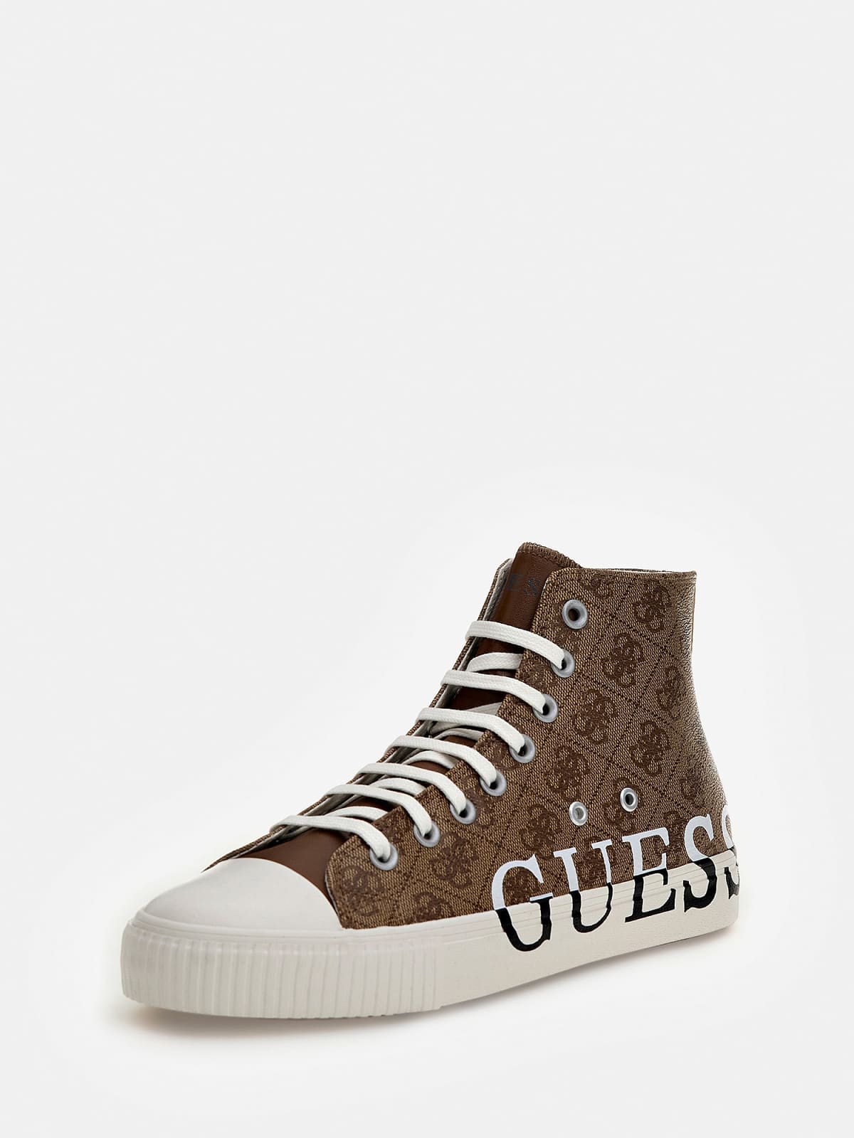 Photograph of Guess New Winners 4G Logo High-Top Sneaker