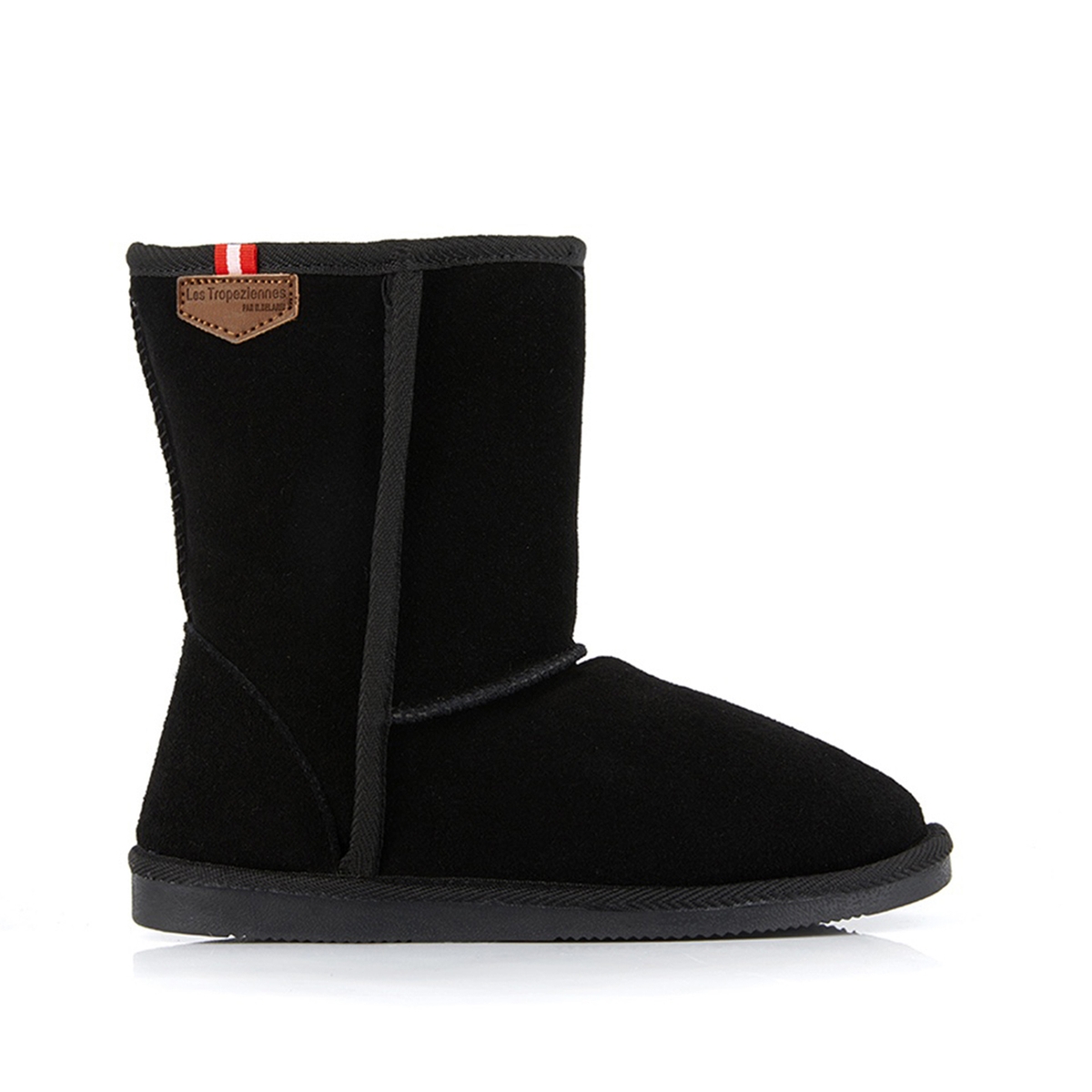 Photograph of Les Tropeziennes Par M Belarbi Mountain Faux Fur Lined Leather Boots