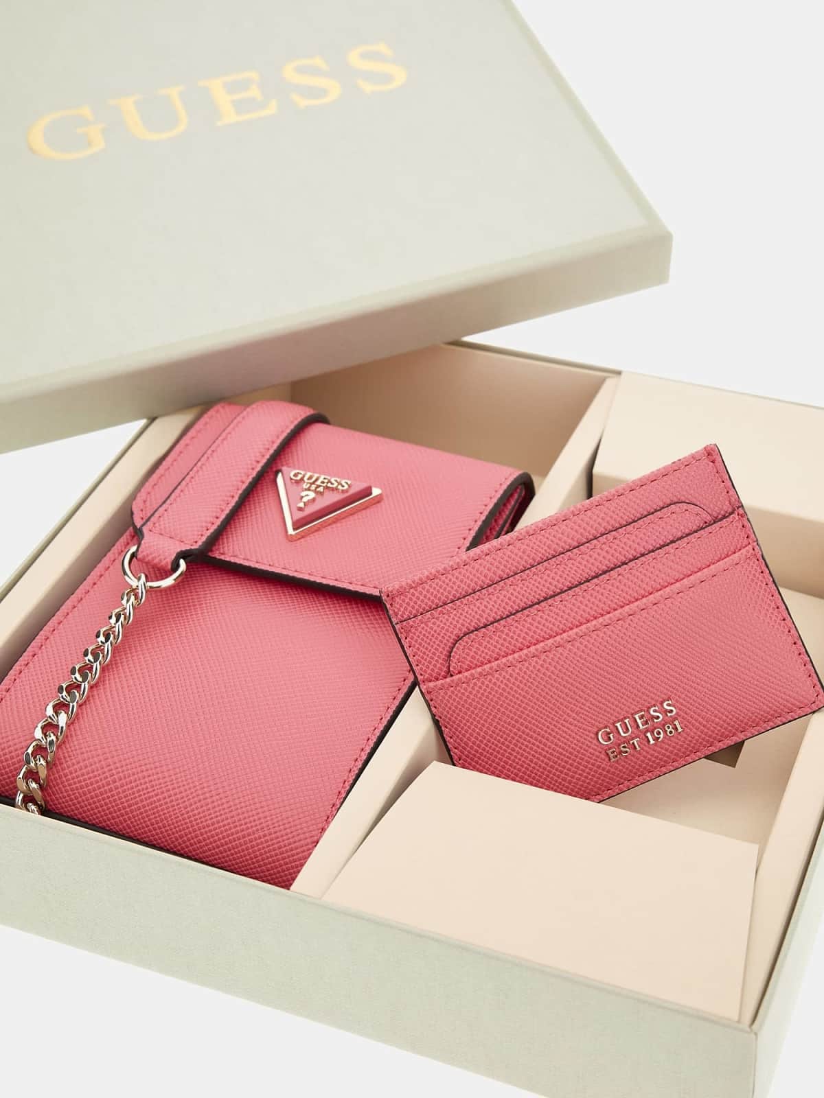 Red guess wallet discount