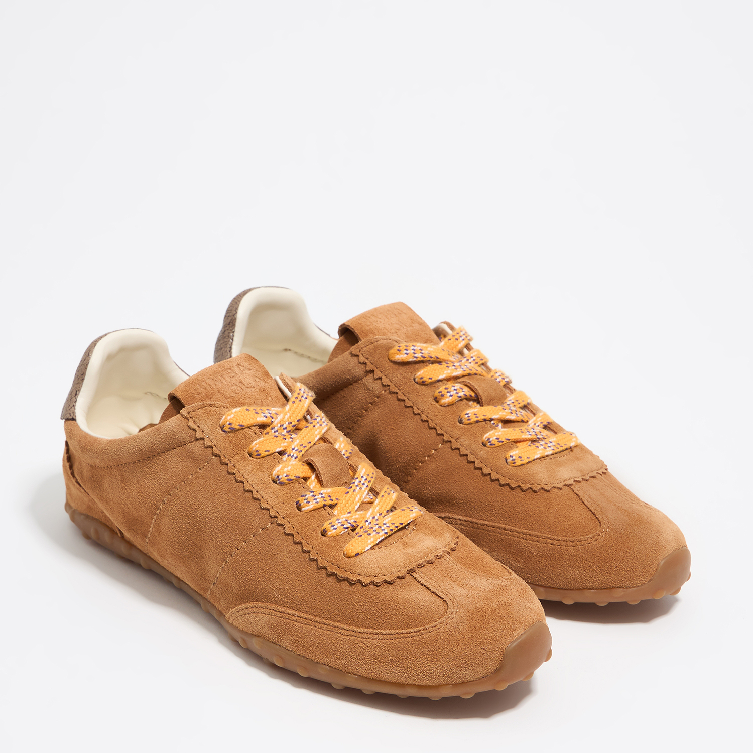 BIMBA Y LOLA Tan suede 13 29 sneaker