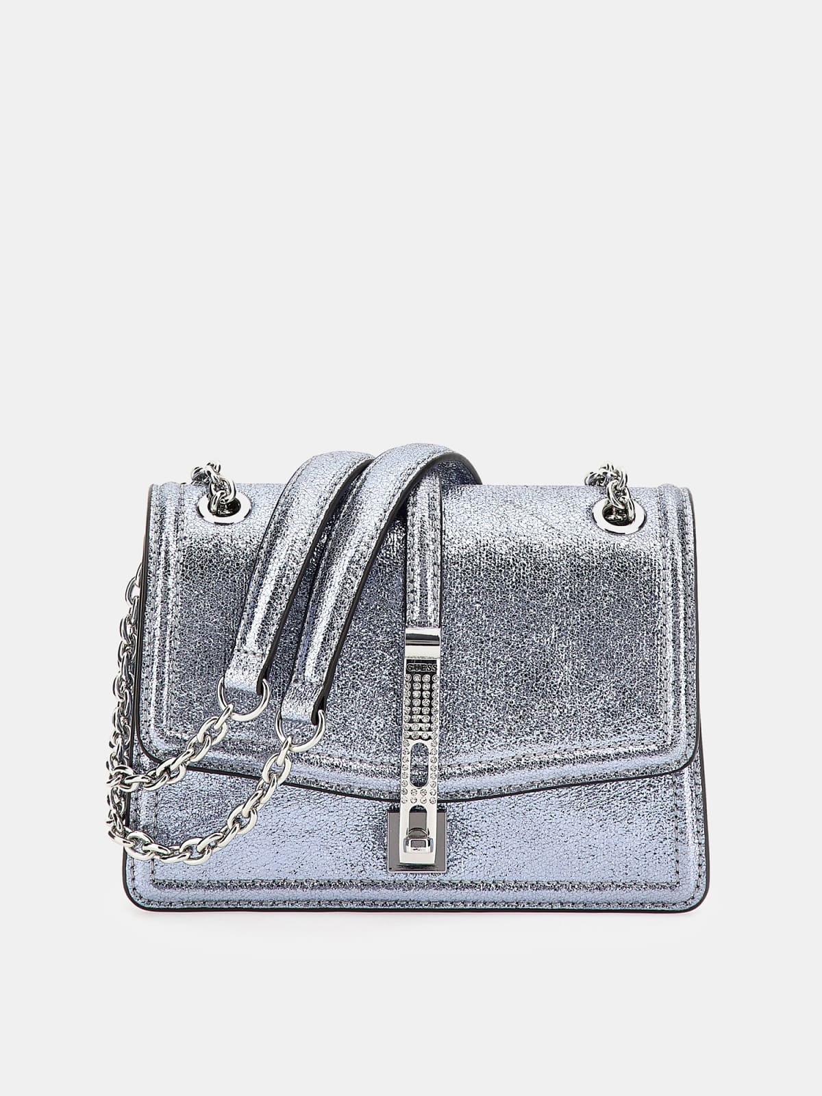 Photograph of Guess Gilded Glamour Laminated Mini Crossbody